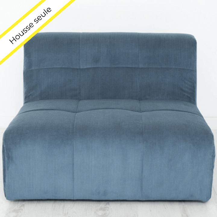 HOUSSE CHAUFFEUSE VELOURS COTELE SCALA