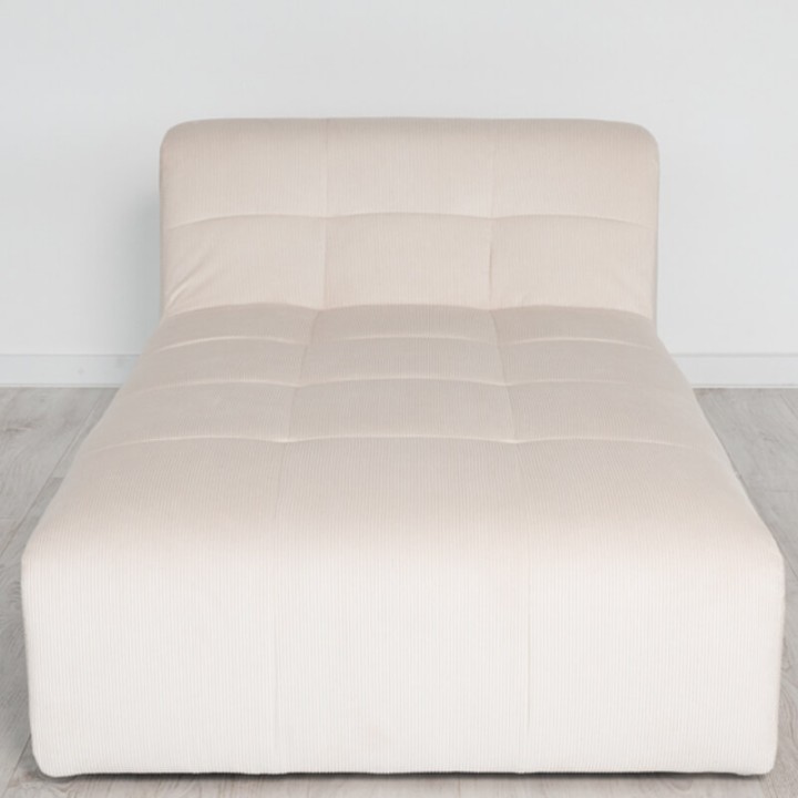 Méridienne HR Velours Cotelé Scala - Canapé Modulable
