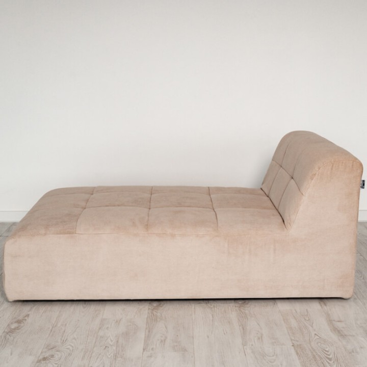 Méridienne HR Velours Cotelé Scala - Canapé Modulable