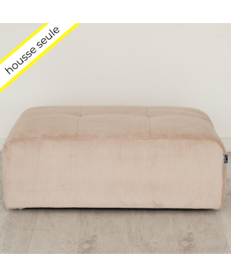 HOUSSE POUF RECTANGULAIRE...