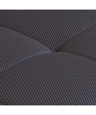 Canapé panoramique tissu 3D gris PANAMAX