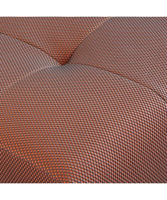 Canapé panoramique tissu 3D orange PANAMAX