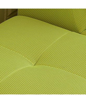 Canapé panoramique tissu 3D jaune PANAMAX