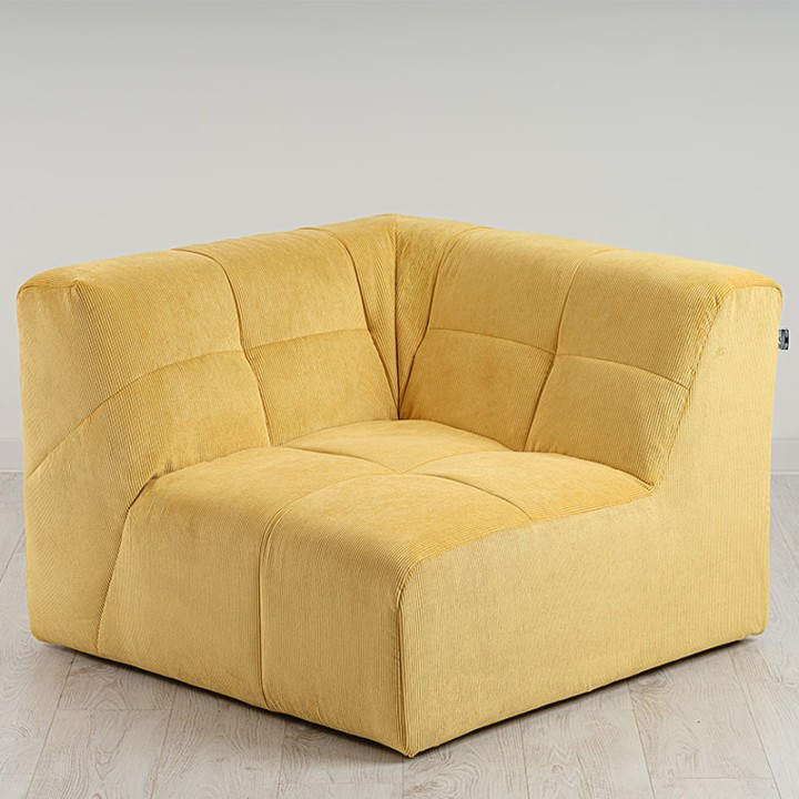Angle HR Velours Cotelé Scala - Canapé Modulable