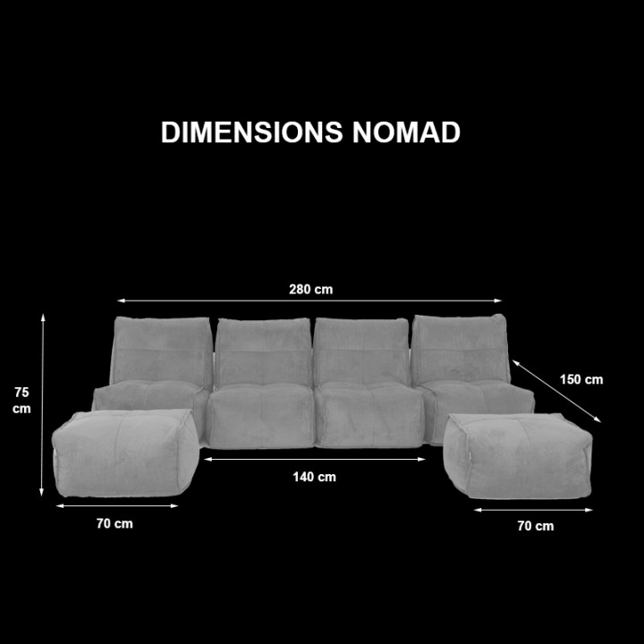 NOMAD-Canapé extérieur