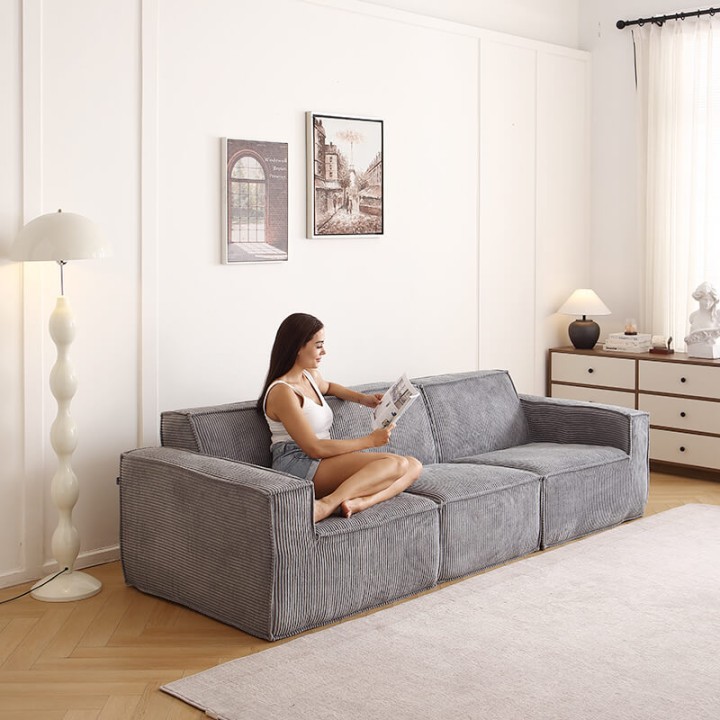 Folio -  Canapé compressé 3 places livraison offerte