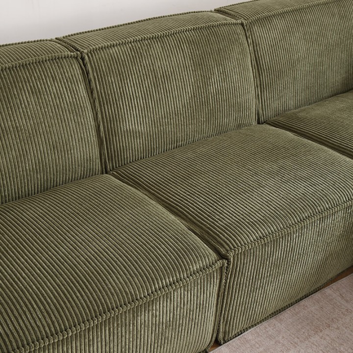 Folio -  Canapé compressé 3 places + 1 pouf livraison offerte