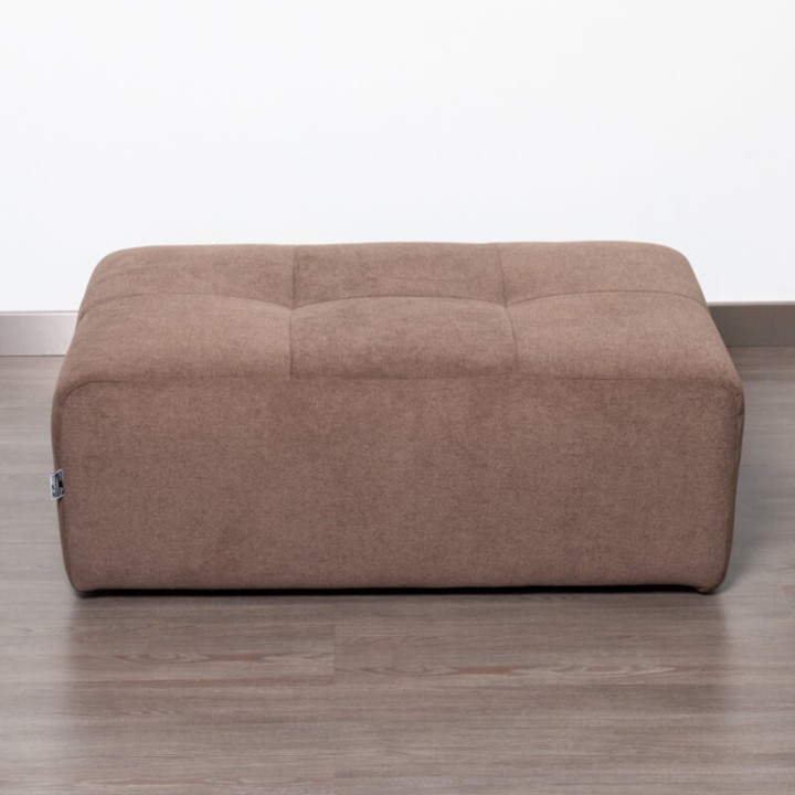 POGO-pouf rectangulaire tissu bronx