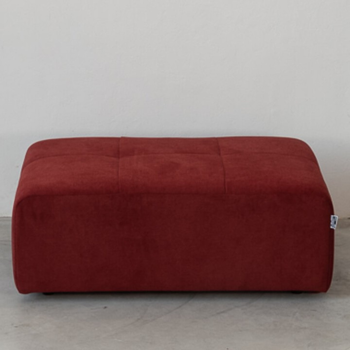 POGO-pouf rectangulaire tissu bronx