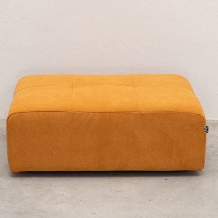 POGO-pouf rectangulaire tissu bronx