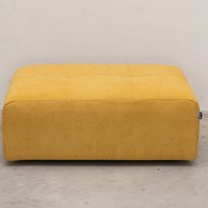 POGO-pouf rectangulaire tissu bronx
