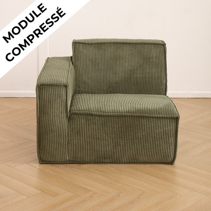 Folio -  Canapé compressé 1 place livraison offerte