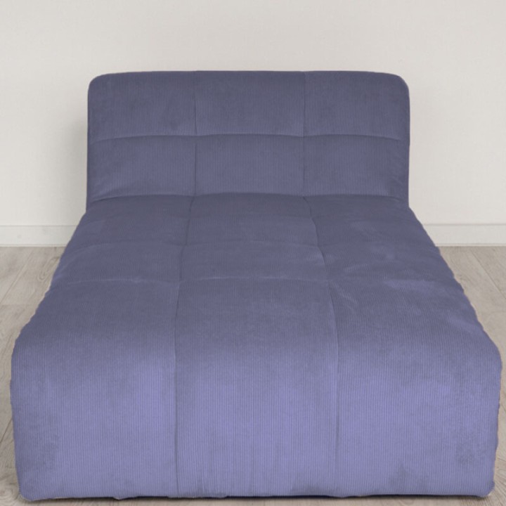 Méridienne HR Velours Cotelé Scala - Canapé Modulable