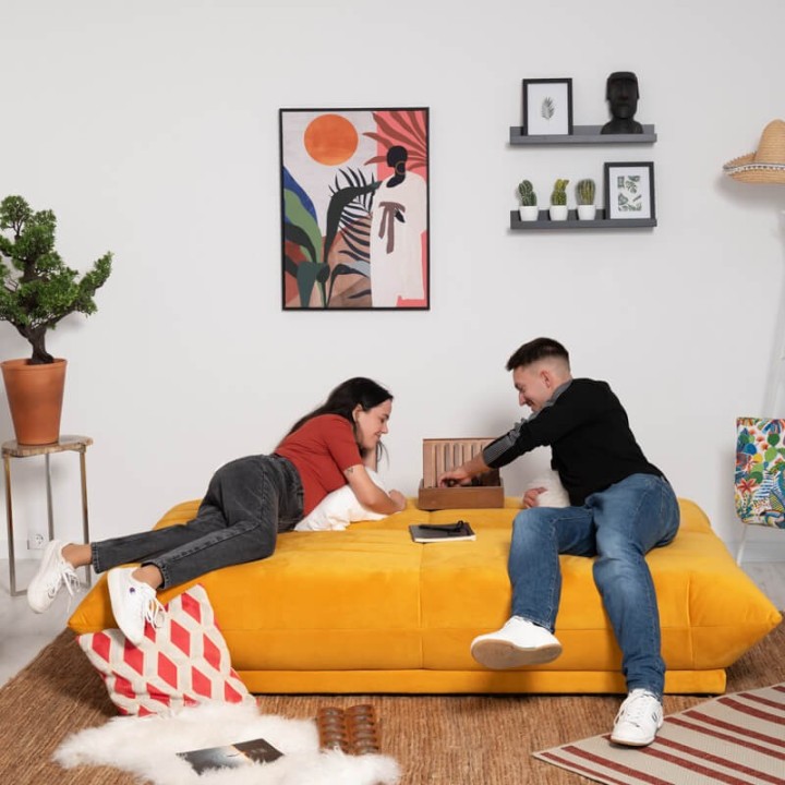 Canapé clic clac Takanap : le mariage entre confort et pratique
