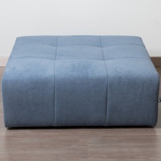 POGO-pouf carré tissu bronx