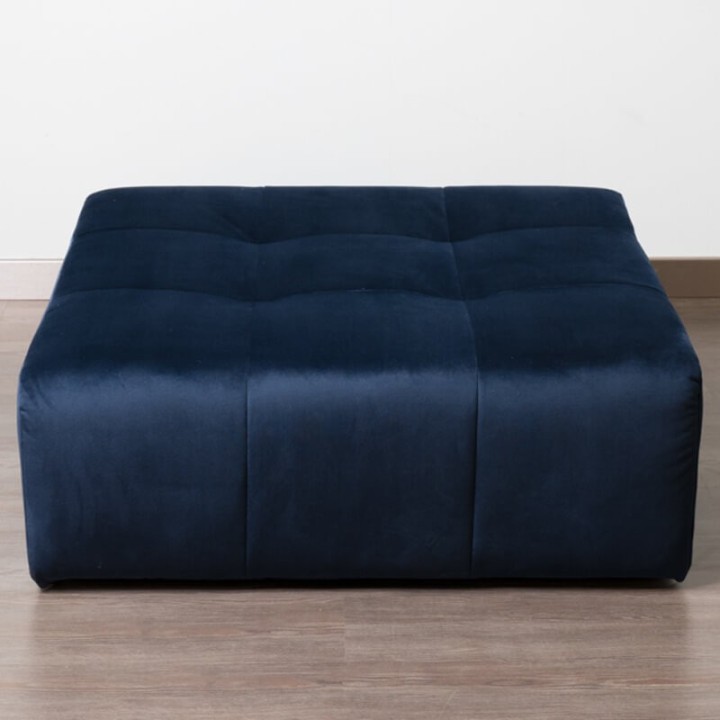 POGO-pouf carré velours paris