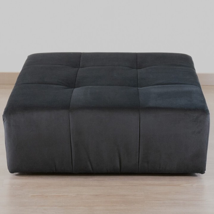 POGO-pouf carré velours paris