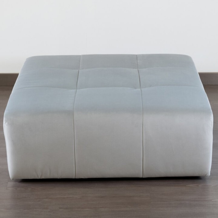 POGO-pouf carré velours paris