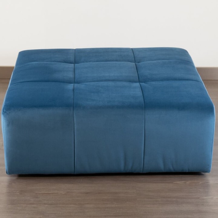 POGO-pouf carré velours paris