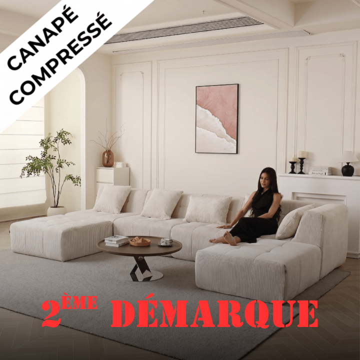 PANAMAX HR VELOURS PARIS-CANAPÉ PANORAMIQUE 7 PLACES