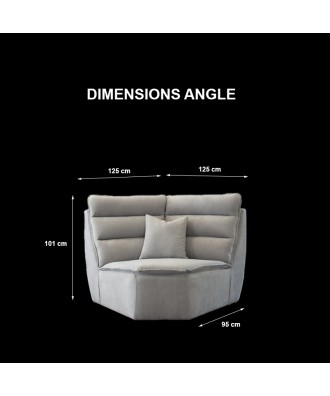 TAKANAP CANAPÉ BOREAL/AUSTRAL angle module seul