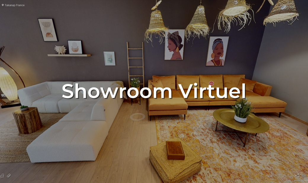 Showroom Virtuel Canapés Modulables Takanap