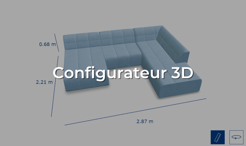 Configurateur 3d canapés modulables